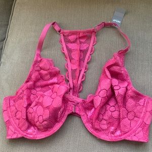 Brand new with tags - Pink lace Aerie bralette 36D